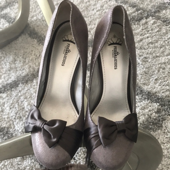 Fergalious Grey Heels - Picture 1 of 4